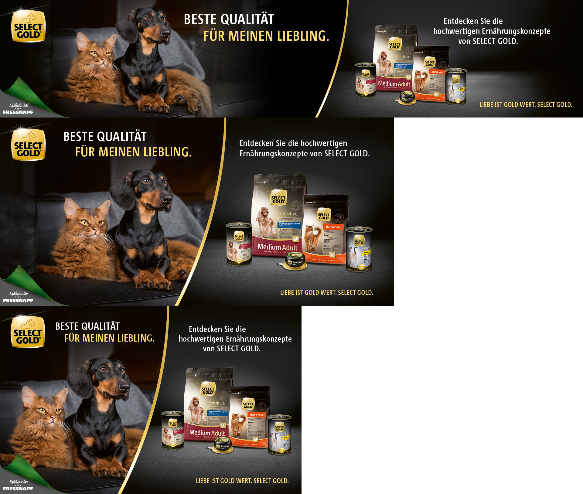 Select Gold - Beste Qualität für meinen Liebling