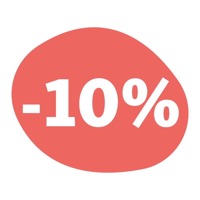 -10% en s'abonnant à la Newsletter