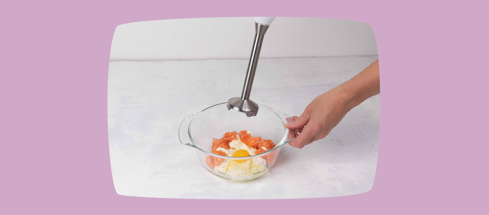 Katzenmuffins Zutaten mixen