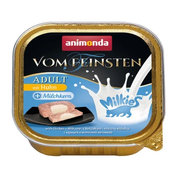 Adult mit Milchkern 32x100g Huhn