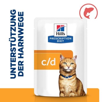 Hill's Prescription Diet Urinary Care c/d Multicare mit Lachs 12x85g