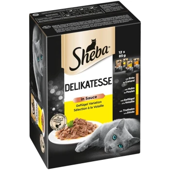 Delikatesse in Sauce Geflügel Variation 12 x 85g