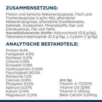 Hill's Prescription Diet Urinary Care c/d Multicare mit Lachs 12x85g