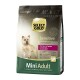 Select Gold Sensitive Hundefutterbeutel, mit "Mit Pferd & Tapioka" (mit Pferd & Tapioka) und "Mini Adult"-Label für Hunde von 5-10 kg.