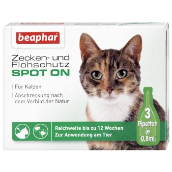 Zecken- und Flohschutz Spot-On für Katzen 1016147_beaphar Zecken- u. Flohschutz für Katzen.jpg